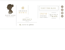 Tablet Screenshot of kateannphotography.com